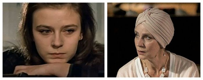 Советские актеры в начале своей карьеры и сейчас