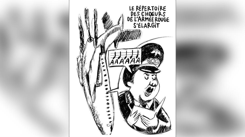 Charlie Hebdo напечатал карикатуру на авиакатастрофу Ту-154 