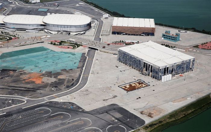 Бразильский стадион Олимпийских игр 2016 спустя 6 месяцев