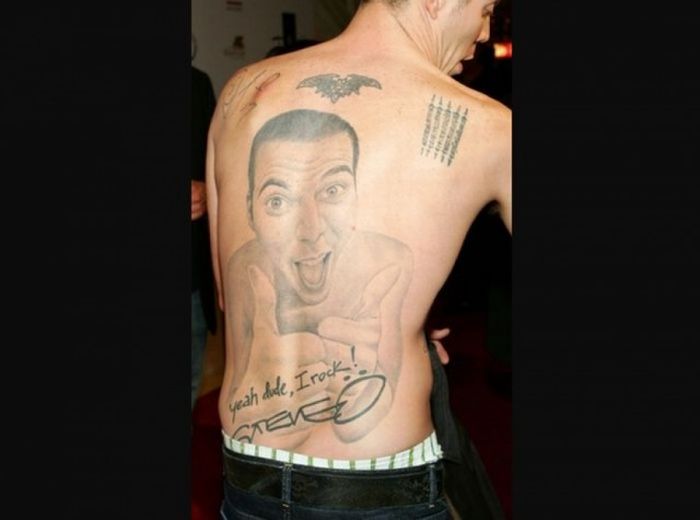 Татуировки, украшающие тела знаменитостей