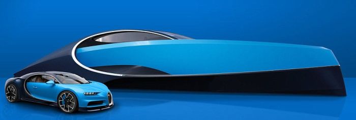 Компания Bugatti представила спортивную яхту Niniette 66