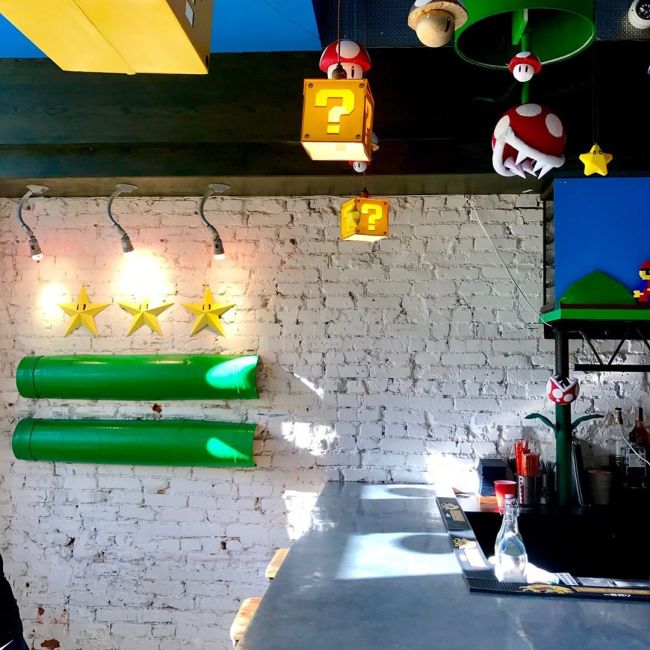 В Вашингтоне открылся ресторан в стиле игр про Марио