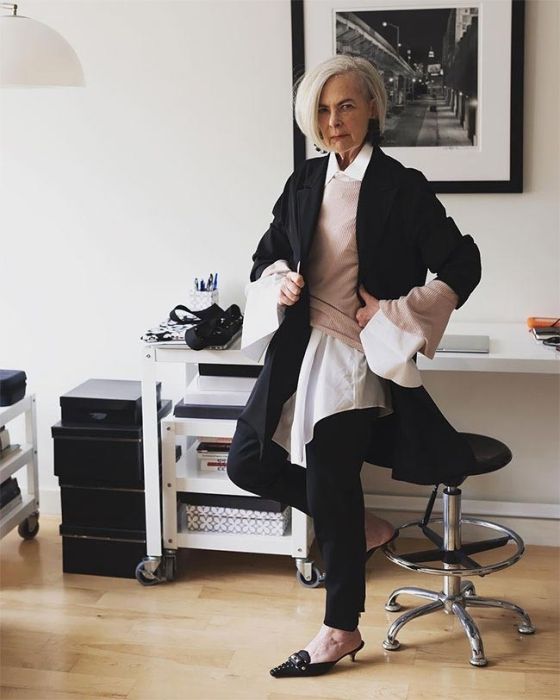 63-летняя модница Лин Слейтер, случайно ставшая иконой стиля
