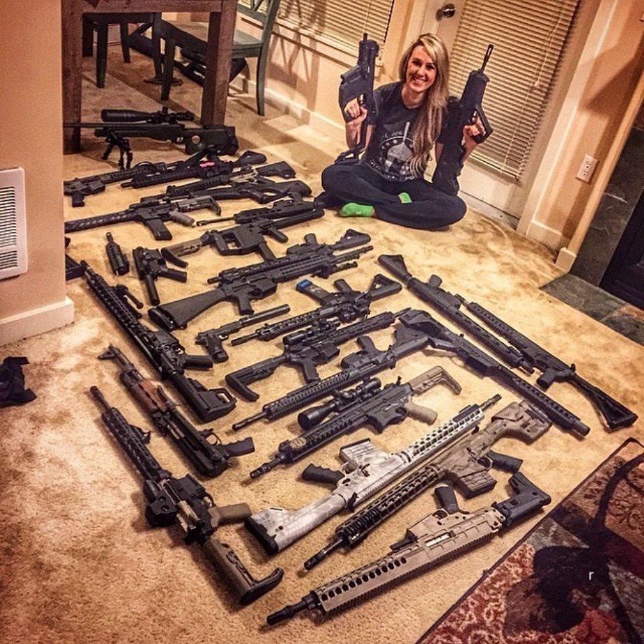 Девушки с большими пушками опровергают стереотипы
