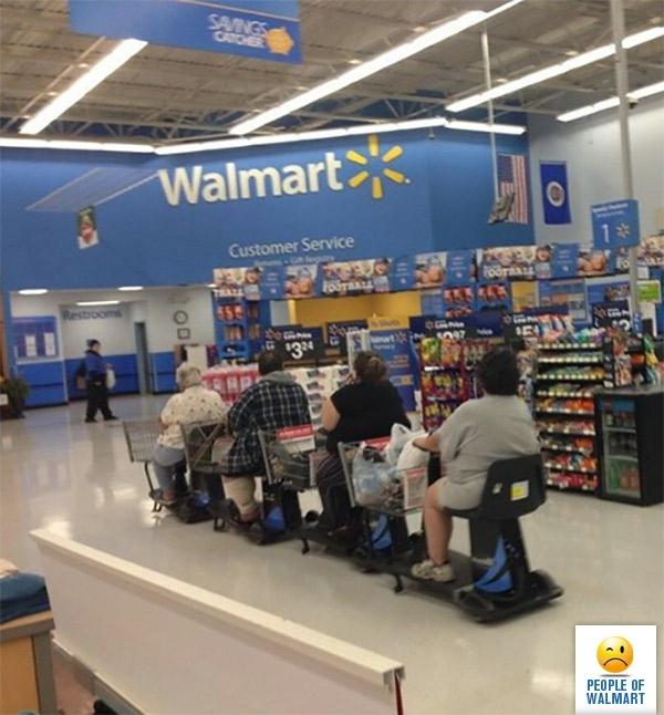 Самые модные Walmart покупатели на стиле
