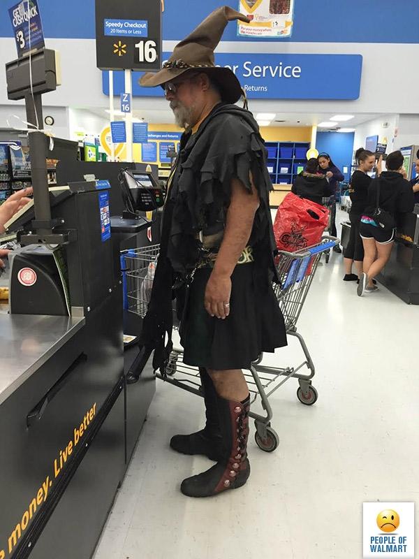 Самые модные Walmart покупатели на стиле