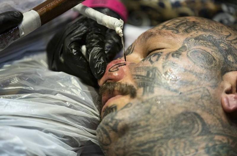 Татуировки на носу - смелый и горячий тренд