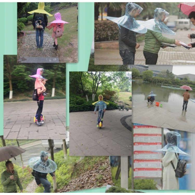 Зонтик-дождевик от китайских изобретателей
