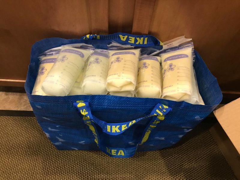 Мать двух детей пожертвовала 2,5 тонны грудного молока