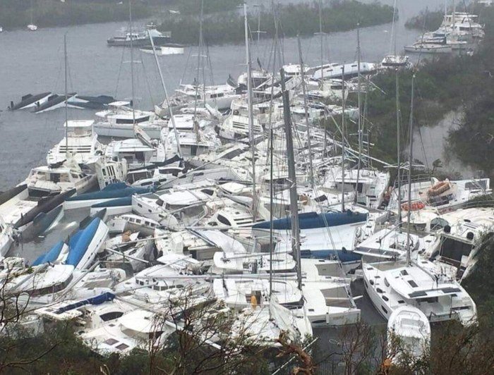 Последствия урагана "Ирма" на островах Карибского моря (6 сентября 2017 года)
