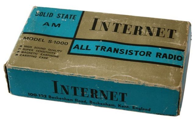 В 60-е годы в Великобритании продавали Internet