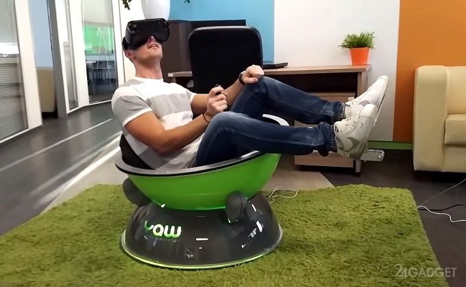 Кресло-симулятор для реалистичного VR-погружения