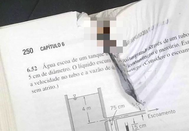 Учебник по гидромеханике спас жизнь бразильскому студенту