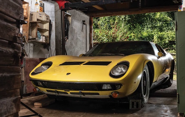 Забытую Lamborghini 1969 года продали за $1,6 млн