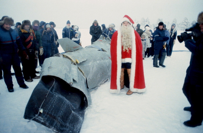 Йоулупукки и советская крылатая ракета, 1984 год, Финляндия