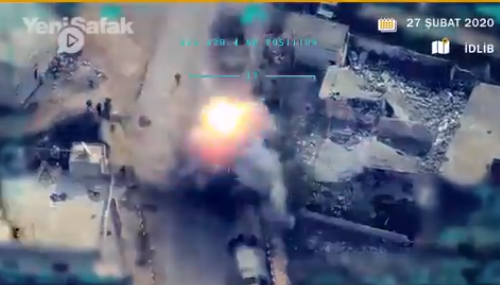 Турецкая авиация всю ночь бомбила позиции сил Асада в Идлибе (фото, видео)