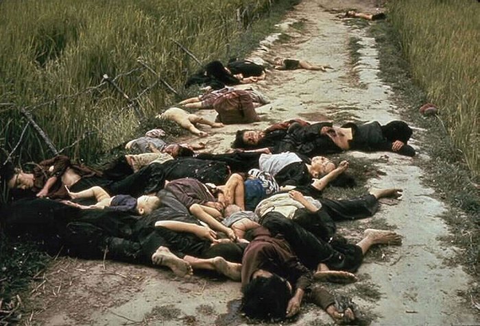 Массовое убийство гражданского населения в деревенской общине Сонгми, 1968 год, Южный Вьетнам