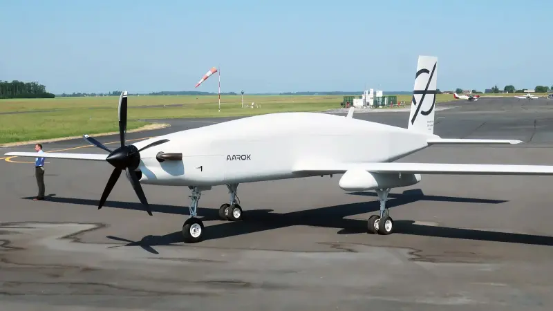 Новый французский большой беспилотный летательный аппарат Aarok