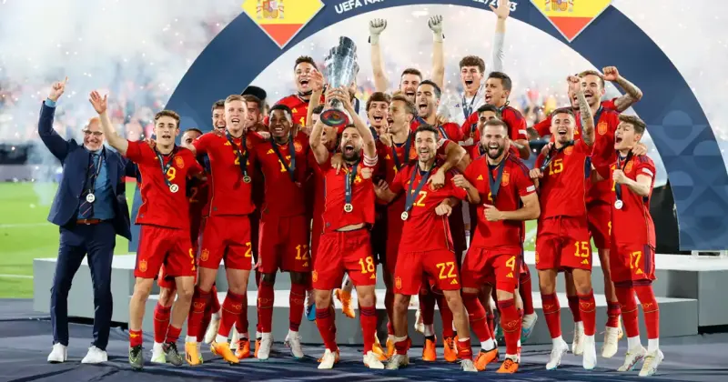 Сборная Испании в драматичной серии пенальти победила Хорватию в финале Лиги наций
