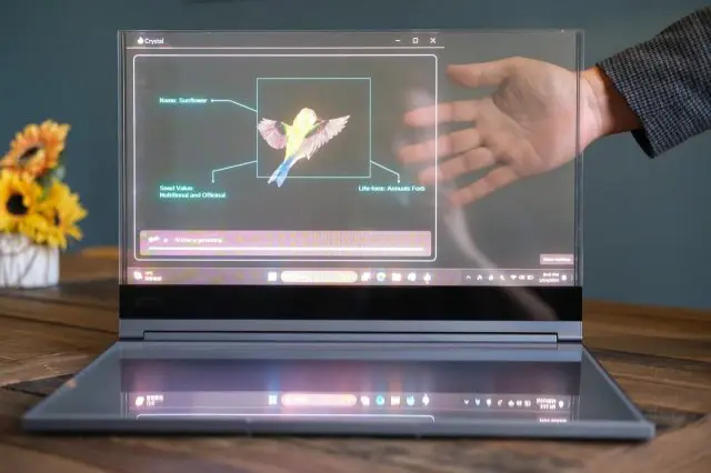 Ноутбук с прозрачным экраном: как выглядит революционное устройств