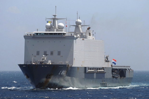 Десантный вертолетоносец корабль–док класса «Rotterdam»