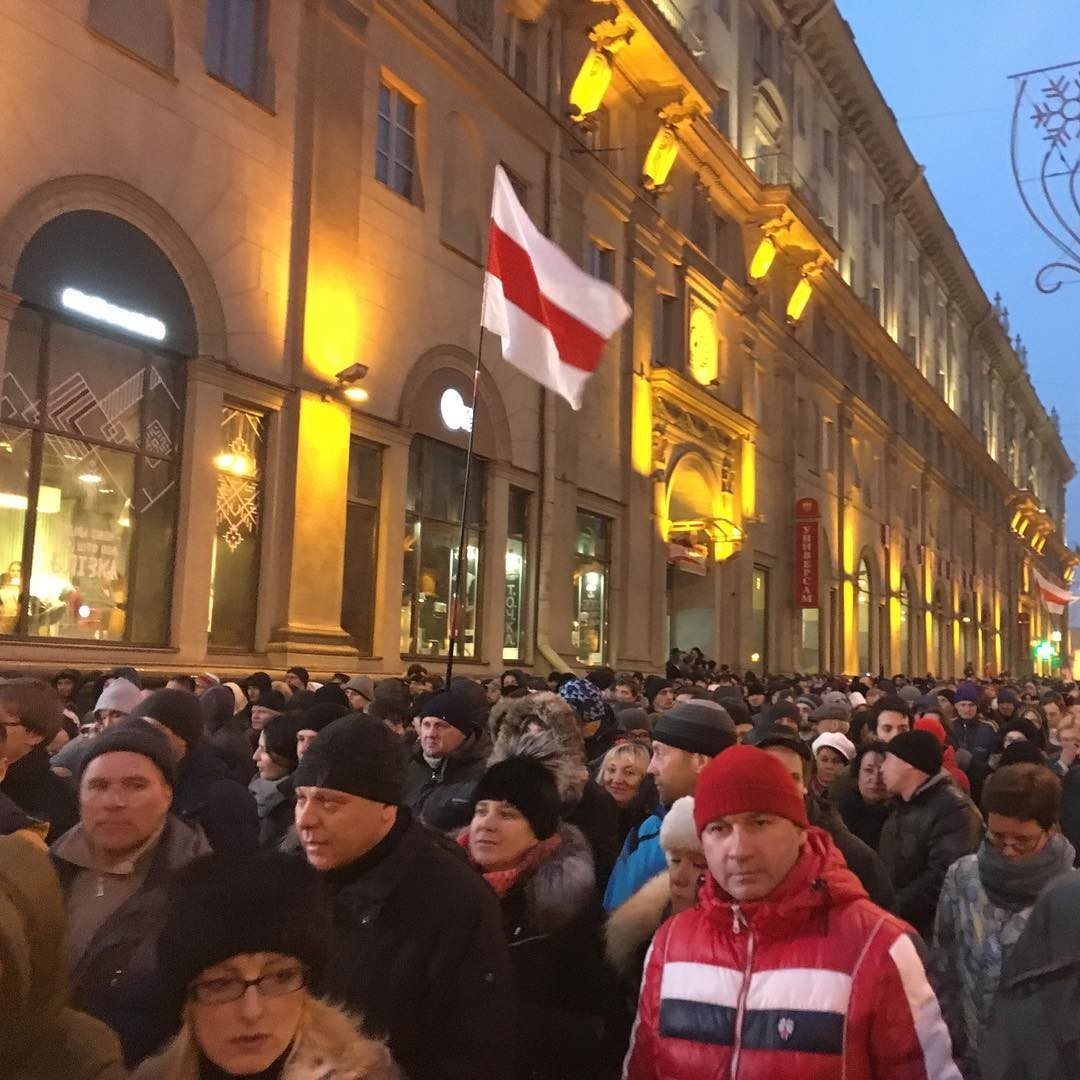 Марш рассерженных белорусов