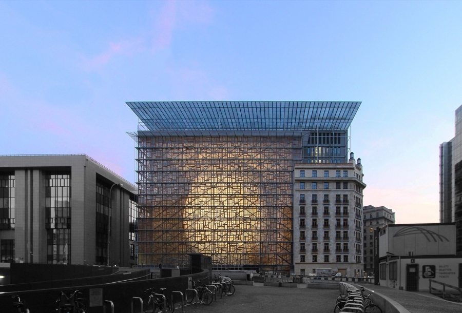 Штаб-квартира Европейского совета и Совета Европейского союза в Брюсселе
