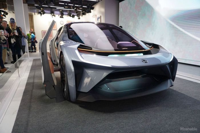 Китайцы показали концепт электромобиля будущего NIO EVE