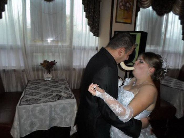 Необычные свадебные фото