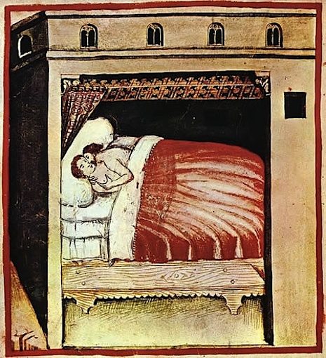 Заниматься сексом в Средневековье было очень непросто