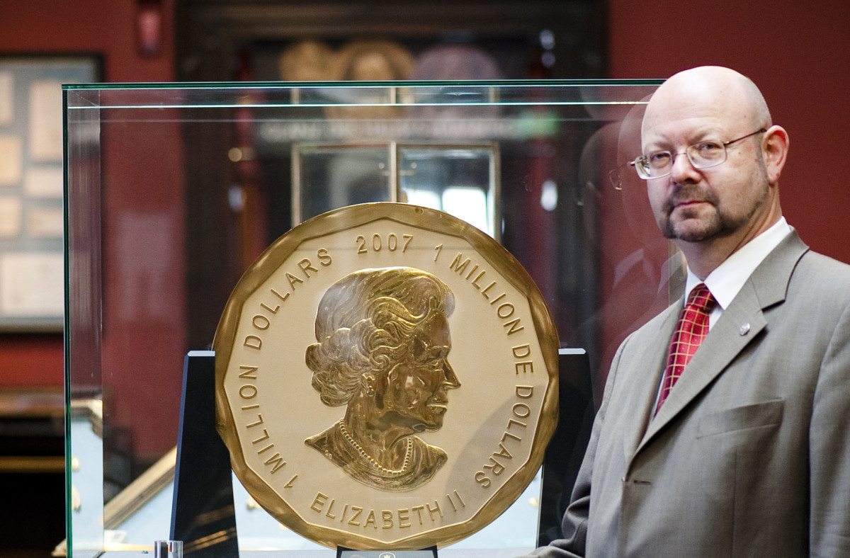 В Германии украли 100-килограммовую золотую монету