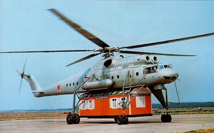 «Летающий кран» Ми-10 