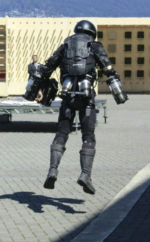 Прототип летающего костюма «Железного человека» 