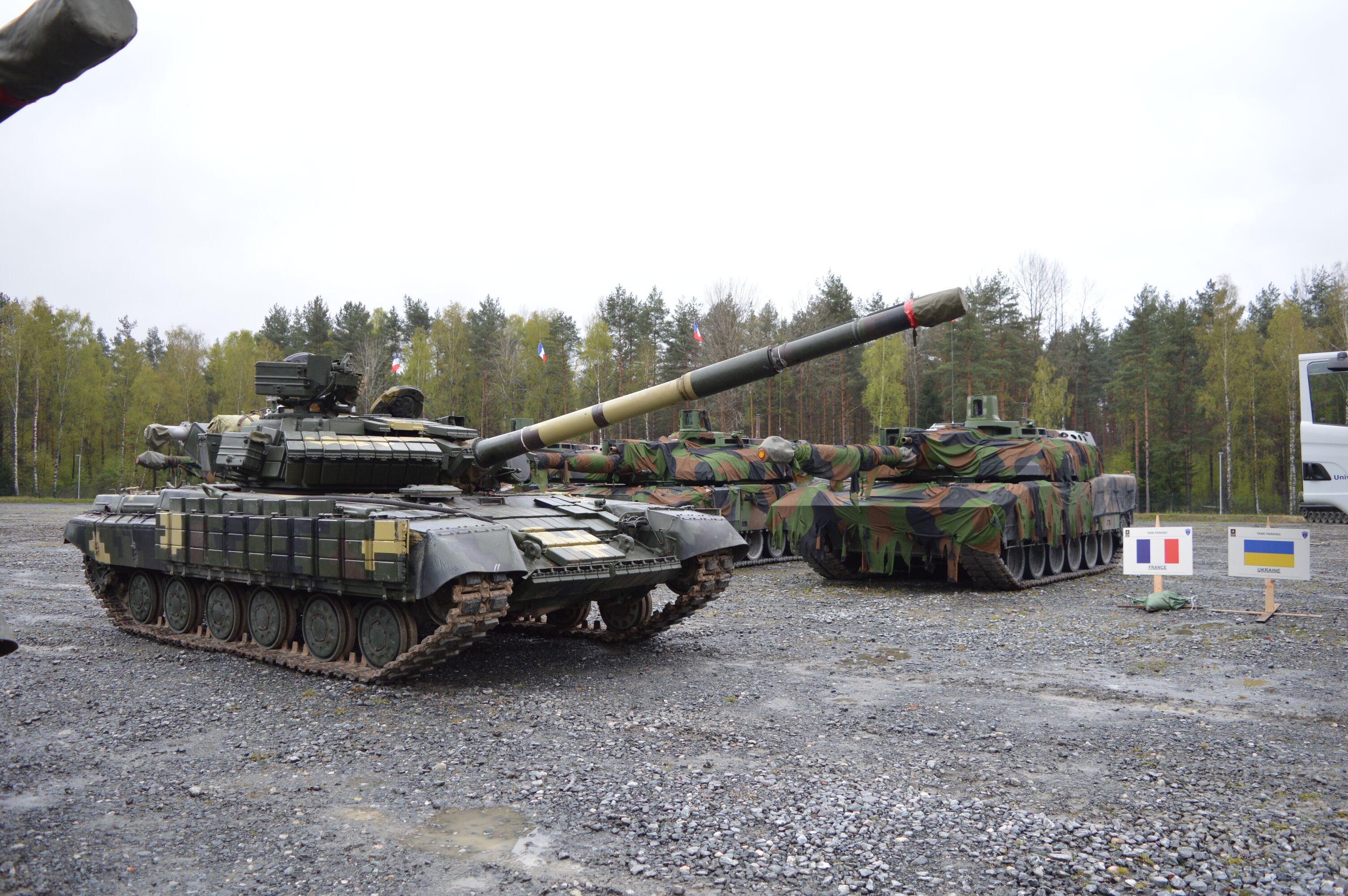 Украинские танки Т-64БВ прибыли в Германию для участия в соревнованиях Strong Europe Tank Challenge