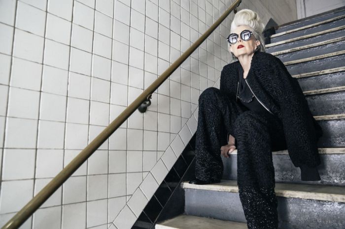 63-летняя модница Лин Слейтер, случайно ставшая иконой стиля