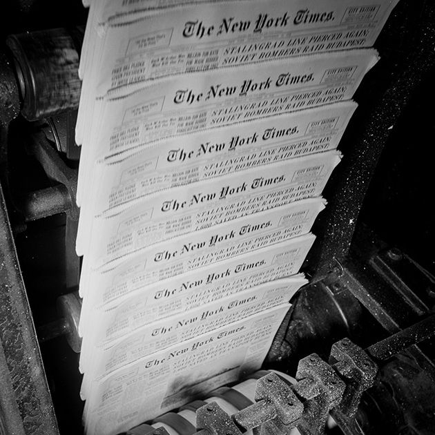 Как печатались газеты в годы Второй мировой войны