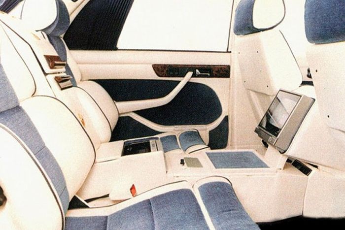 Роскошные интерьеры автомобилей 80-х