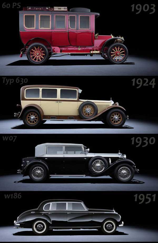 110 лет эволюции представительского класса Mercedes-Benz