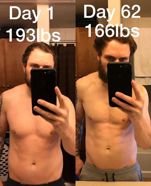 Фитнес-блогер Энтони Говард-Кроу похудел на 14,5 кг, употребляя мороженое и алкоголь