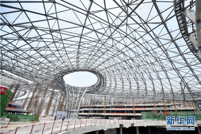 В Пекине строят новый аэропорт