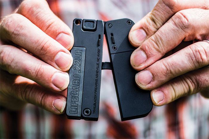 LifeCard - один из самых крошечных в мире пистолетов