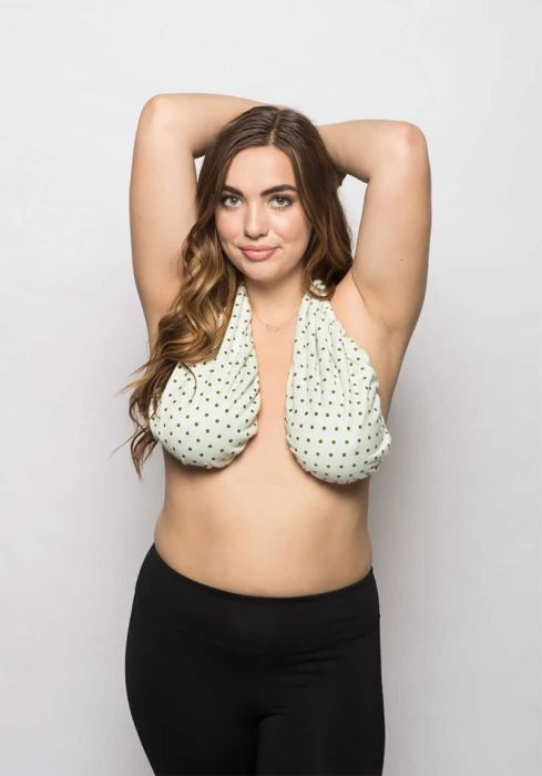 Гамак-полотенце для груди набирает популярность среди женщин 