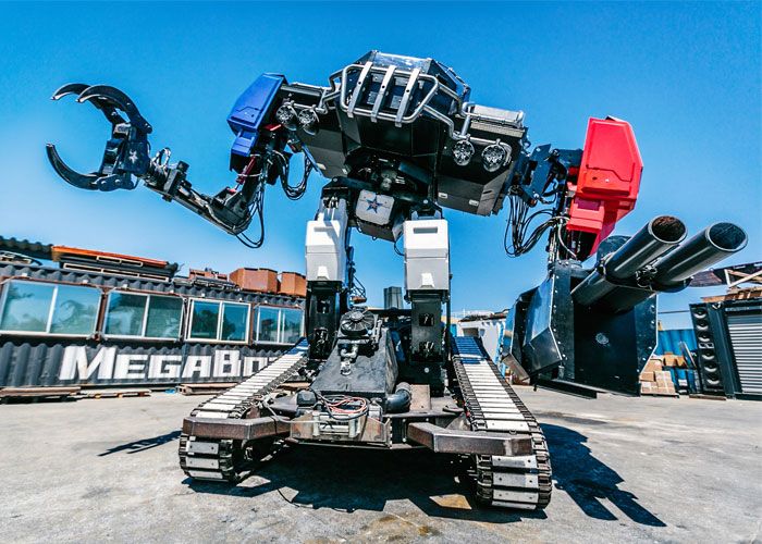 Компания MegaBots представила боевого робота Eagle Prime