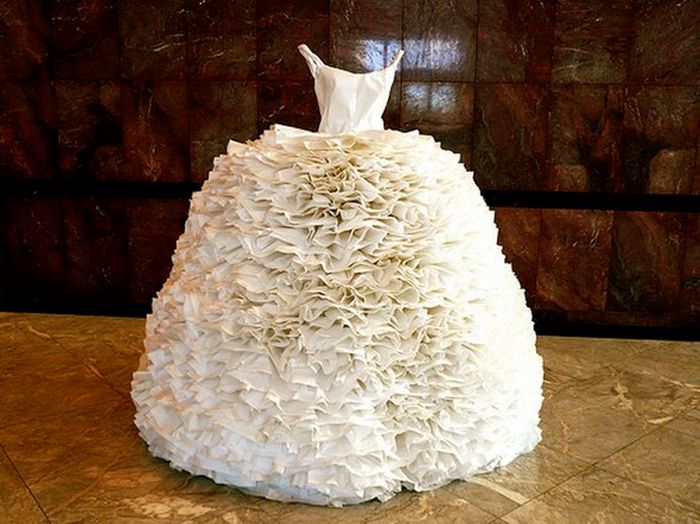 Странные и необычные свадебные платья 