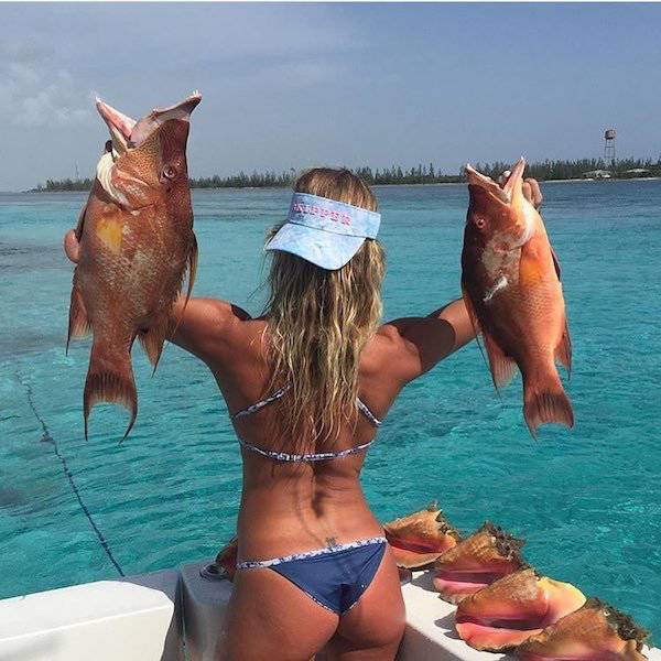 Девушки, которые любят рыбалку