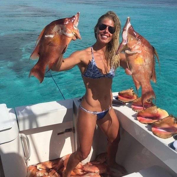 Девушки, которые любят рыбалку