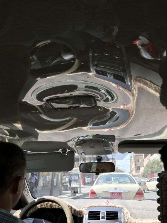 Это такси в Багдаде будет всегда выглядеть, как новый автомобиль