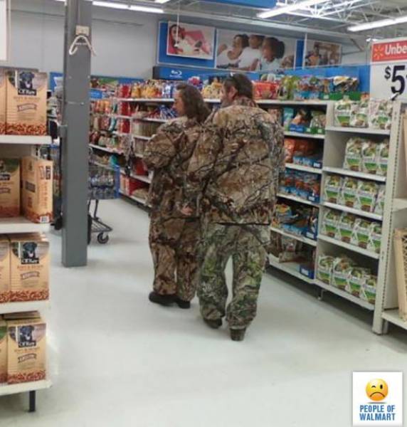 Фрики и странные посетители американских супермаркетов