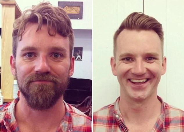 Как меняется лицо мужика после сбривания бороды