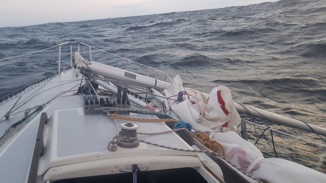 В Балтийском море найдена дрейфующая яхта-призрак